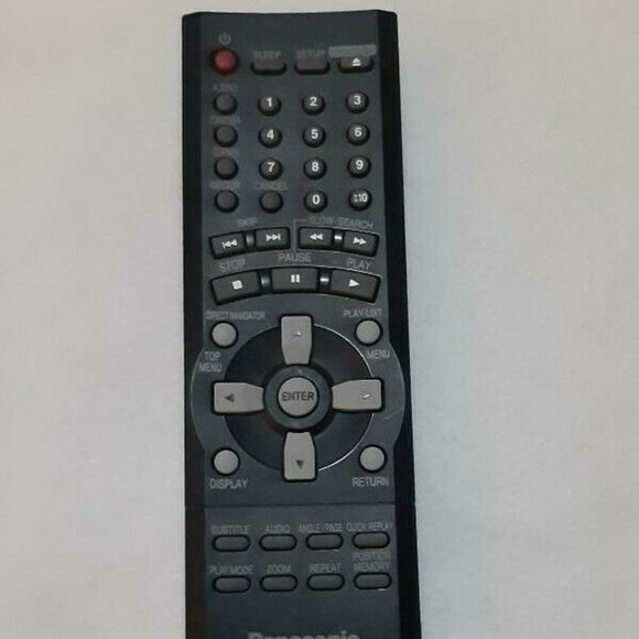 Panasonic DVD Player Remote EUR7621010 Original - Picture 1 of 3